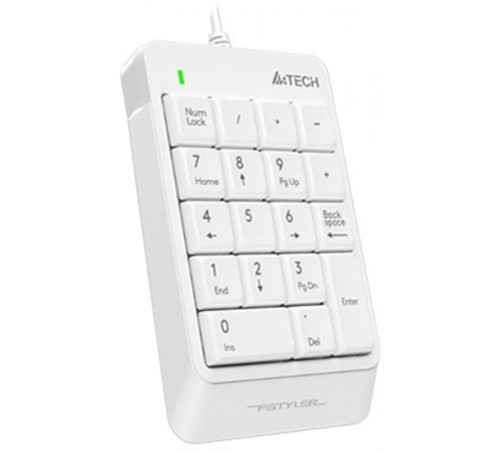 Цифровий клавiатурний блок A4Tech FK13P White
