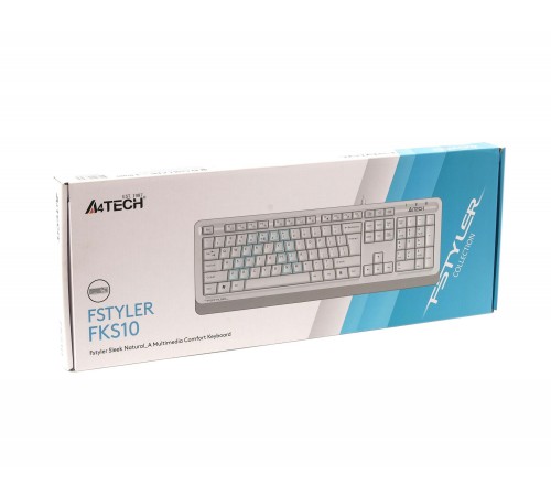Клавіатура A4Tech Fstyler FKS10 White