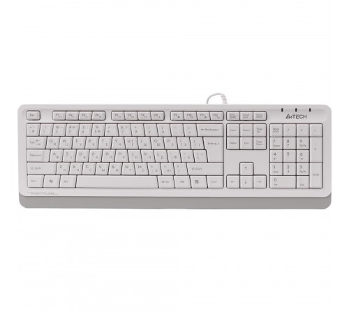Клавіатура A4Tech Fstyler FKS10 White