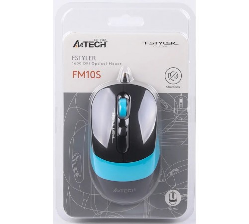 Миша A4Tech FM10S Blue/Black