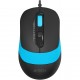 Миша A4Tech FM10 Black/Blue
