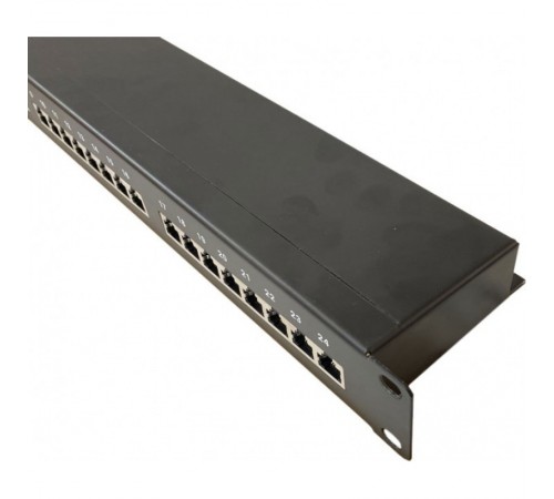 Патч-панель Atcom FP5224 19" 24хRJ-45 FTP 1U cat.5е, в зборі Патч-панель Atcom FP5224 19" 24хRJ-45 FTP 1U cat.5е, в зборі
