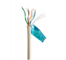 Кабель вита пара Cablexpert FTP (FPC-5004E-L) CAT5e, алюміній під міддю (CCA з AWG24), багатожильний, екранований фольгою, 305м
