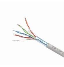 Кабель вита пара Cablexpert FTP (FPC-5004E-SO) CAT5e, одножильний, екранований фольгою, 305м