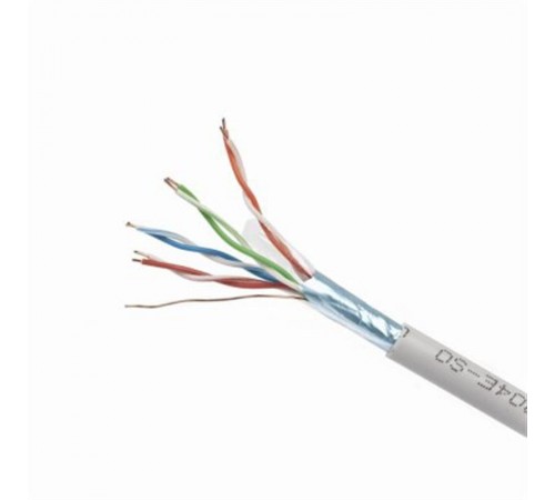 Кабель вита пара Cablexpert FTP (FPC-5004E) CAT5e, медь, багатожильний, екранований фольгою, 305м