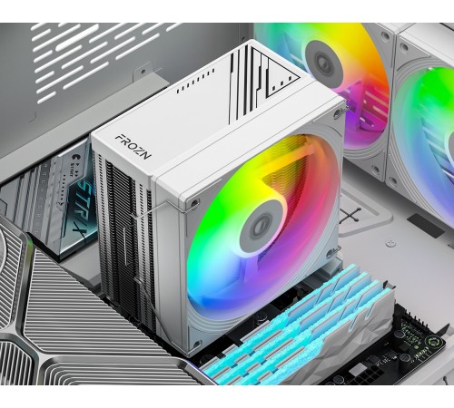 Кулер процесорний ID-Cooling Frozn A410 SE ARGB White