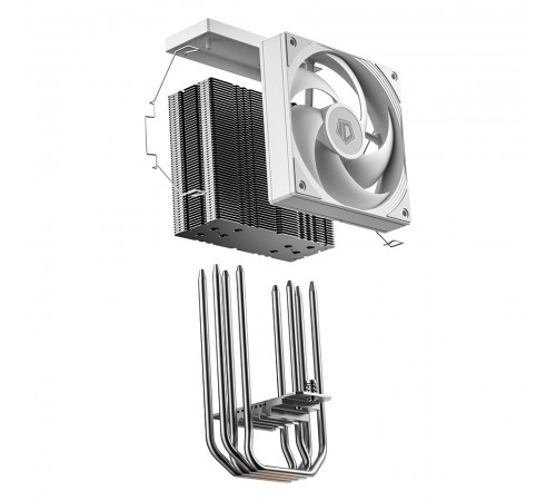 Кулер процесорний ID-Cooling Frozn A410 SE White