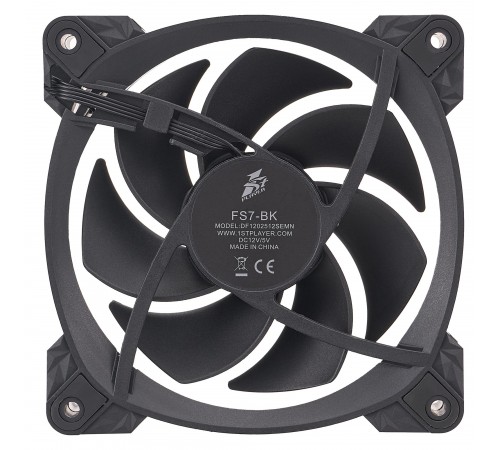 Вентилятор 1stPlayer FS7 Black (FS7-BK-1IN1)