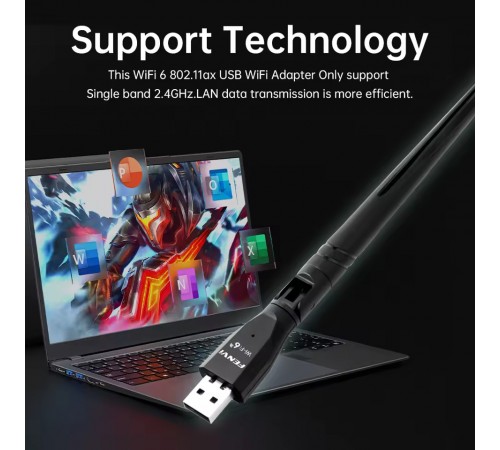 Бездротовий адаптер Fenvi FU-AX300Pro