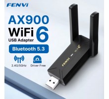 Бездротовий адаптер Fenvi FU-AX900 Wi-Fi 6, Bluetooth 5.3 Dual Band 2.4G 5G