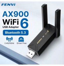 Бездротовий адаптер Fenvi FU-AX900 Wi-Fi 6, Bluetooth 5.3 Dual Band 2.4G 5G