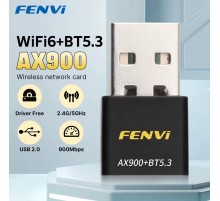 Бездротовий адаптер Fenvi FU-AX900В Wi-Fi 6, Bluetooth 5.3 Dual Band 2.4G 5G