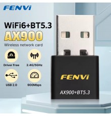 Бездротовий адаптер Fenvi FU-AX900В Wi-Fi 6, Bluetooth 5.3 Dual Band 2.4G 5G