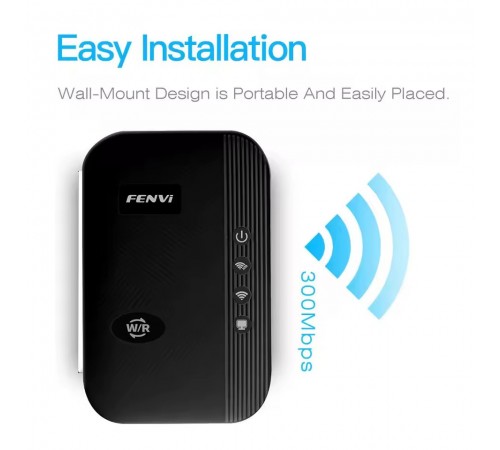 Точка доступу Fenvi FWD-R616U Black Wi-Fi Repeater