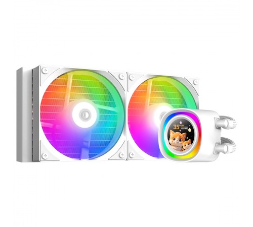 Система водяного охолодження ID-Cooling FX240 LCD White