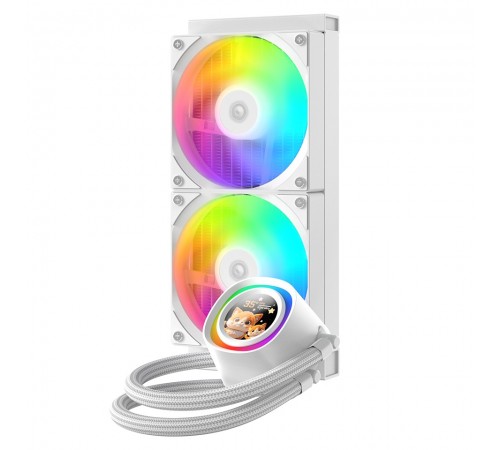 Система водяного охолодження ID-Cooling FX240 LCD White