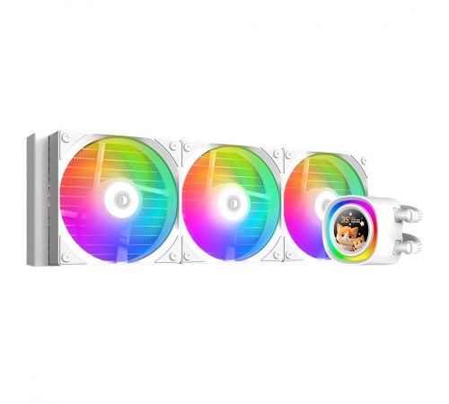 Система водяного охолодження ID-Cooling FX360 LCD White