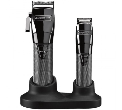 Машинка для стрижки Babyliss Pro FX8705E GunSteel FX Grooming Set