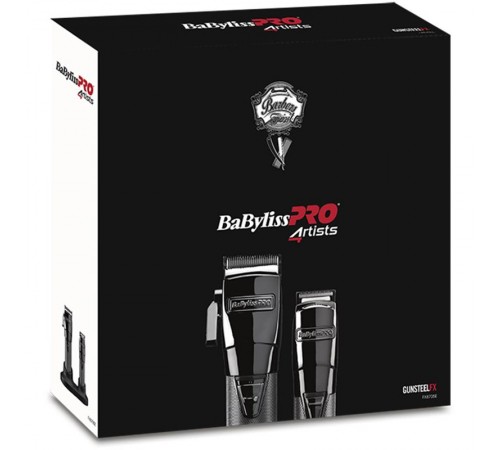 Машинка для стрижки Babyliss Pro FX8705E GunSteel FX Grooming Set