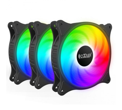 Вентилятор PCCooler FX 120 ARGB BK 3in1 Вентилятор PCCooler FX 120 ARGB BK 3in1