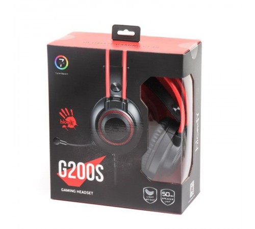 Гарнітура Bloody G200S Black/Red