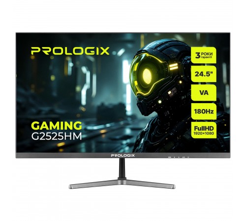 Монітор Prologix Gaming 24.5" G2525HM VA Black 180Hz