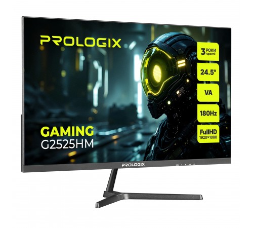 Монітор Prologix Gaming 24.5" G2525HM VA Black 180Hz