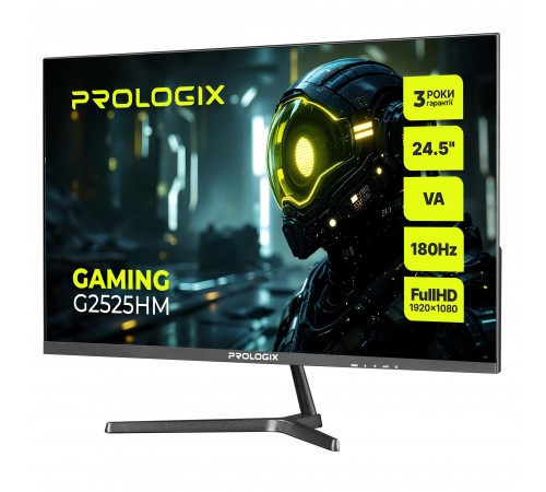 Монітор Prologix Gaming 24.5" G2525HM VA Black 180Hz