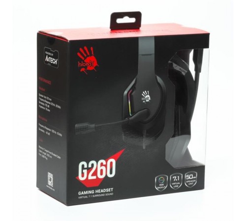 Гарнітура Bloody G260 Black