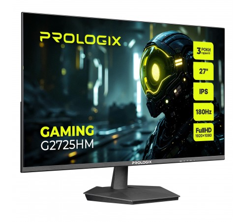 Монітор Prologix Gaming 27" G2725HM IPS Black 180Hz