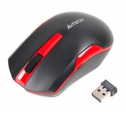 Миша бездротова A4Tech G3-200N Black/Red