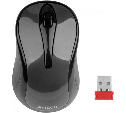 Миша бездротова A4Tech G3-280A Grey