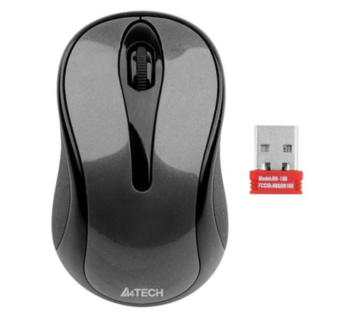 Миша бездротова A4Tech G3-280N Grey USB V-Track