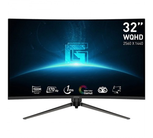 Монiтор MSI 31.5" G32CQ5P VA Black 170Hz