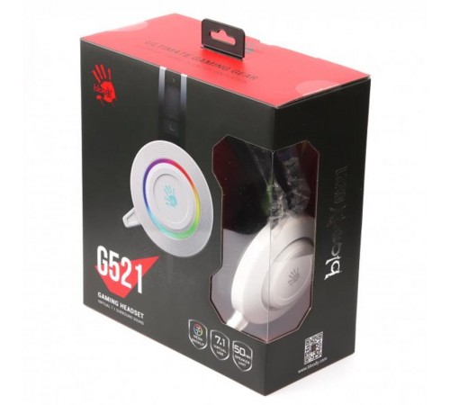 Гарнітура Bloody G521 White