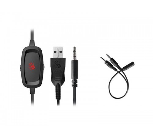 Гарнітура Bloody G573P Black