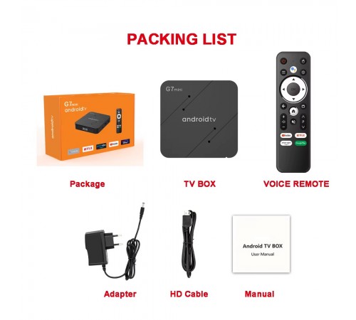 TV приставка iATV G7 mini 2/16