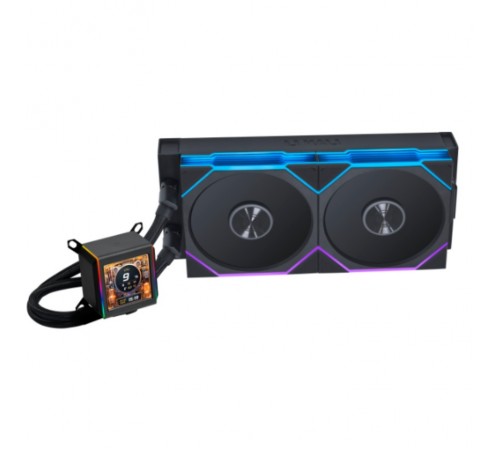 Система водяного охолодження Lian Li Galahad GA II LCD TL 280, Black (G89.GA2ALCD28TLB.00)