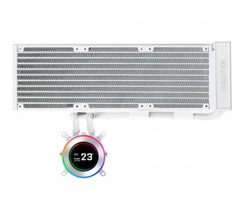 Система водяного охолодження Lian Li HydroShift II LCD-C 360 Fanless White (G89.GHS2LCD36W.00)