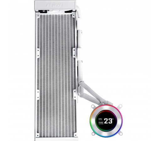 Система водяного охолодження Lian Li HydroShift II LCD-C 360 Fanless White (G89.GHS2LCD36W.00)