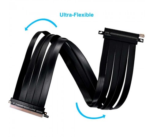 Райзер Lian Li PCIe 4.0 Riser Cable 600mm Black (G89.PW-PCI-4-60X)