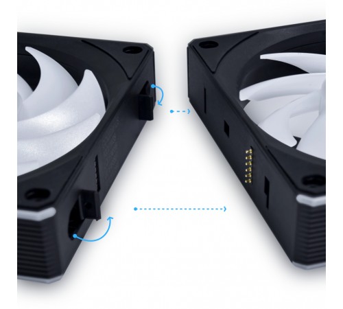 Вентилятор Lian Li Uni Fan CL Wireless 120-1 Black (G99.12CL1W1B.00)
