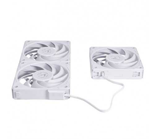 Вентилятор Lian Li P28 120-3 White (G99.12P283W.00)