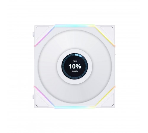 Вентилятор Lian Li TLLCD 120-1, White Cooler (G99.12TLLCD1W.00)
