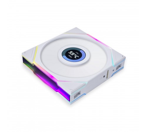 Вентилятор Lian Li TLLCD 120-1, White Cooler (G99.12TLLCD1W.00)