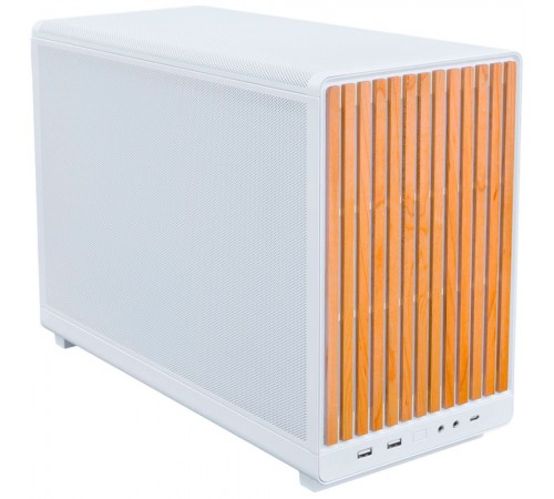 Корпус Lian Li A3-mATX Wooden Front Panel White (G99.A3W-WD.00) без БЖ