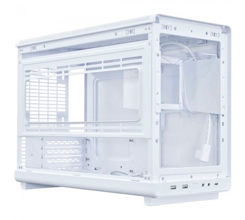 Корпус Lian Li A3-mATX Wooden Front Panel White (G99.A3W-WD.00) без БЖ