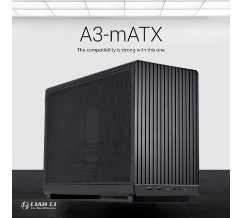 Корпус Lian Li A3-mATX Black (G99.A3X.00) без БЖ Корпус Lian Li A3-mATX Black (G99.A3X.00) без БЖ