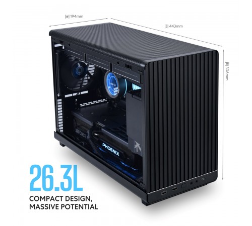 Корпус Lian Li A3-mATX Black (G99.A3X.00) без БЖ Корпус Lian Li A3-mATX Black (G99.A3X.00) без БЖ