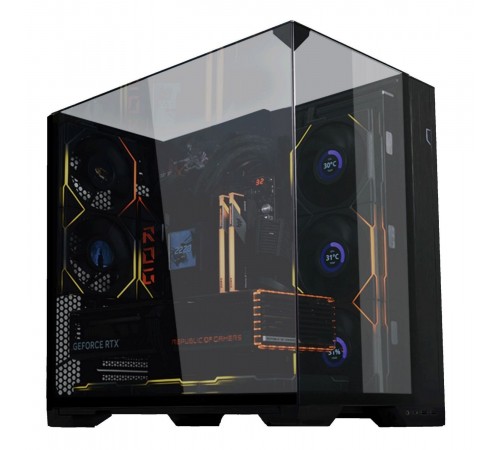 Корпус Lian Li O11 Vision Compact Black (G99.O11VPX.00) без БЖ